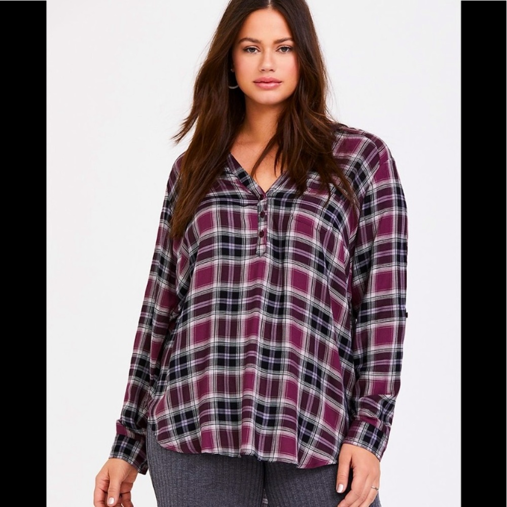 ▪️Torrid Georgette Shirt